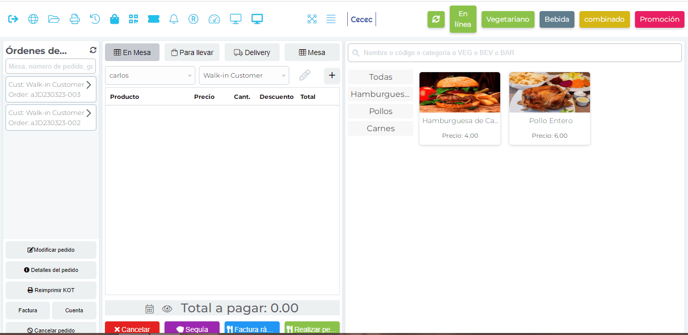 Software de Gestión para Restaurantes