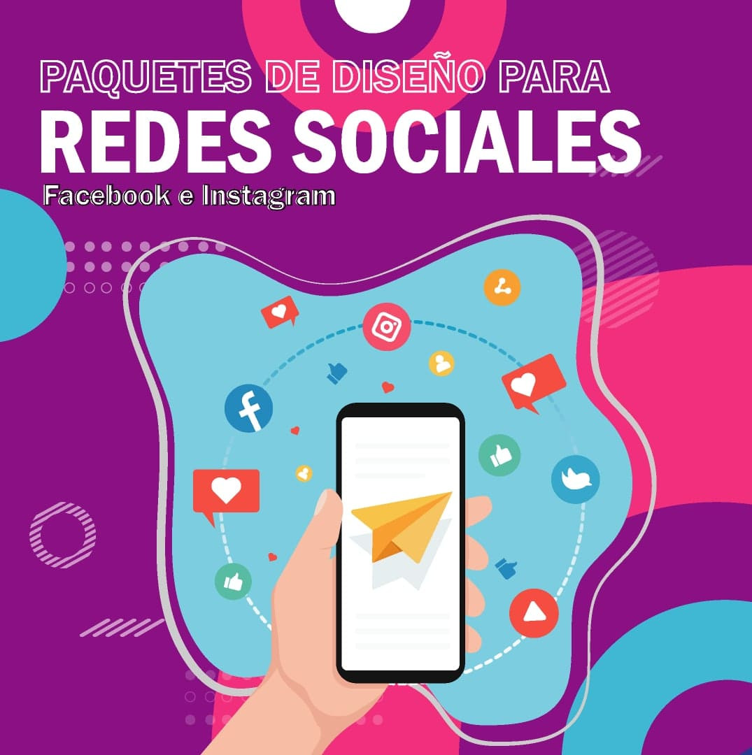 Paquetes de diseños para redes sociales